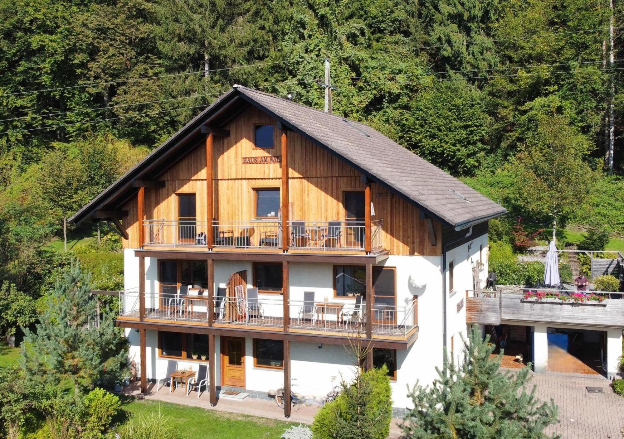 Ferienwohnung Haus am Wald Steindorf am Ossiacher See Exterior foto