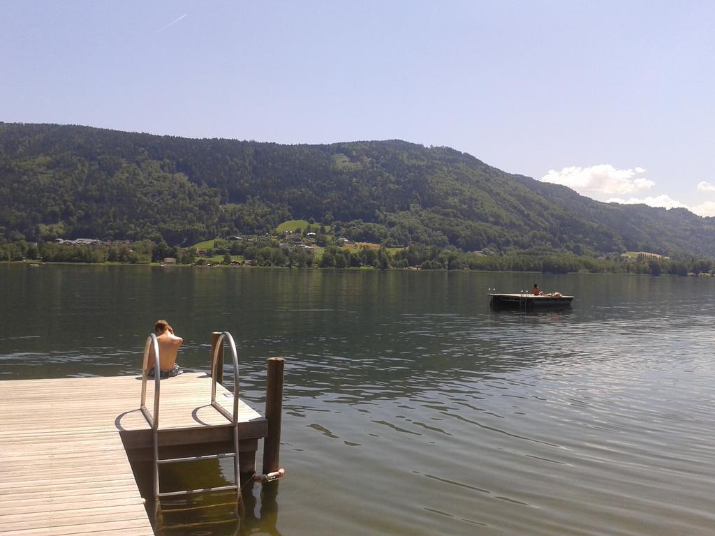 Ferienwohnung Haus am Wald Steindorf am Ossiacher See Exterior foto